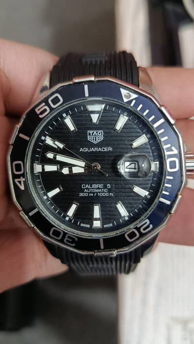 Tag Heuer Aquaracter Black watch