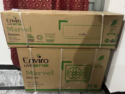 Enviro 1.5 Ton Inverter AC – Brand New, Seal Pack