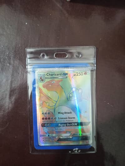 pokimon card Charizard GX original
