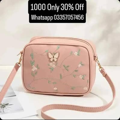Girls Pink Handbags New Design  Afortable  Whatsapp Number 03357057456