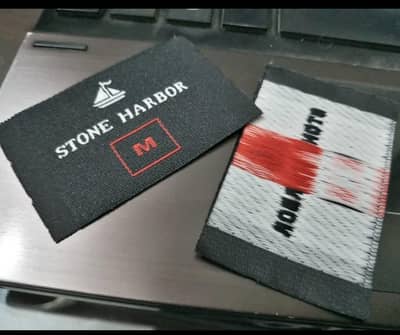 Woven labels , Hang tags