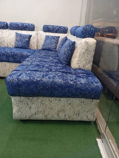 Turkish velvet L shaped