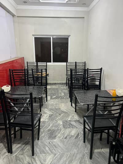 Restaurant Chairs and table