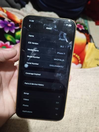 Iphone 11 64gb non pta lla modal panel original ha face id off ha