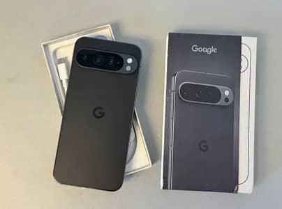 Google pixel 9 pro XL 12+256gb with complete box 0325-3990-854 whtasp