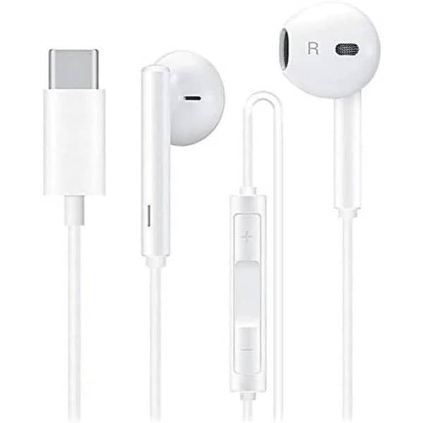 Huawei Headset Type C Earphone Huawei CM33 Hi-Res with Remote Microphone Wire Control Hi Res For Mate 20 Pro Huawei P20 Pro