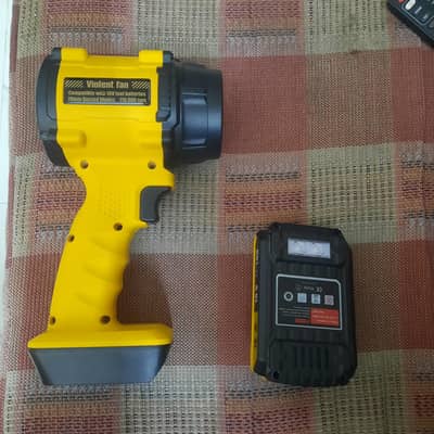 Cord less air blower violent fan model F018