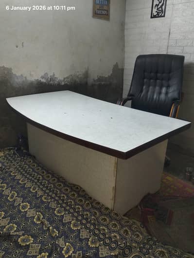 Office Chair and Office Table