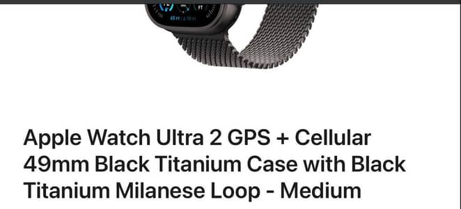 Apple Ultra 2 for quick sale (like new)