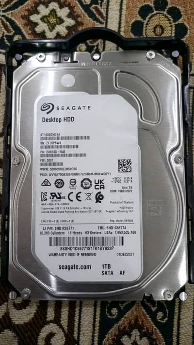 Hard disk 1TB