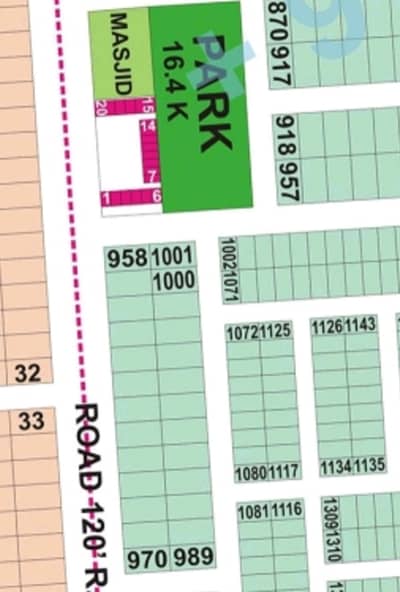 DHA 9 Prism Block L 10-Marla Plot For Sale