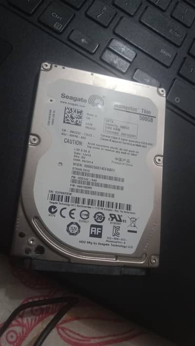 Seagate 500GB Laptop Hard Drive for Sale