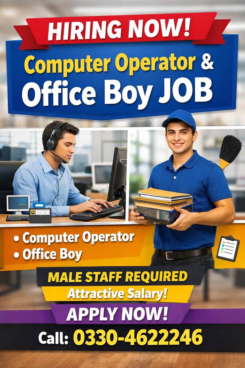 Computer Operator and Video Editor 0