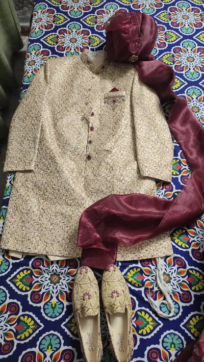 Groom Wedding Sherwani Set