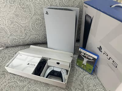 Playstation 5 disk version with 6 months official warrenty