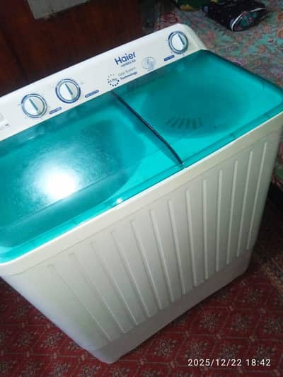 Haier washing machine twin tub model number HWM 80-AS