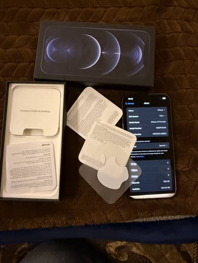 Iphone 12 pro max 256 gb pta approved