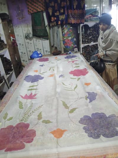 Hand paint dupatta