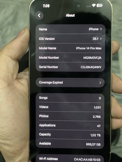 *Apple iPhone 14 Pro Max (JV) – 1TBGB – 10/10 Condition. . *