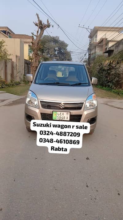 suzuki wagon r 2017 almost total geuine condition rabta 0324-4887209
