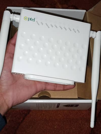 Brand New PTCL Router Only just Box open For Sale