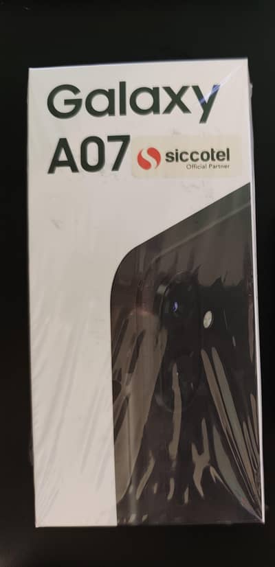 Samsung A07 Black Color Brand New Boxed with Warranty For Sale