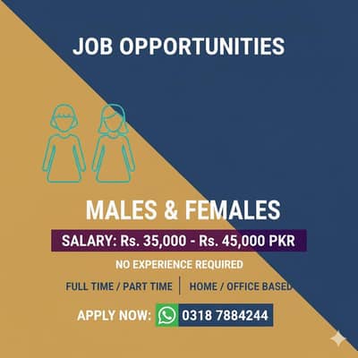 Part time full time office work home base jobs available