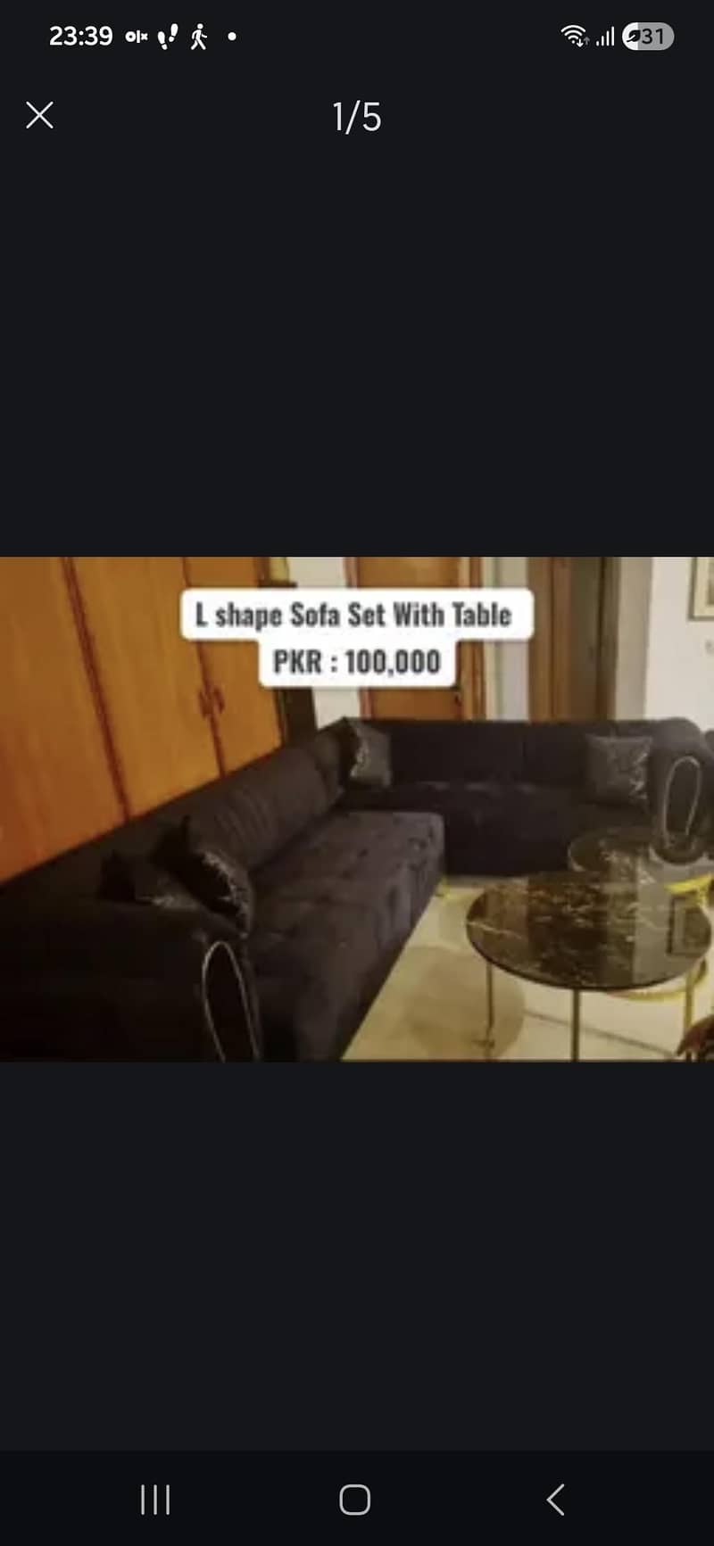 Working table/Sofa Sets 1