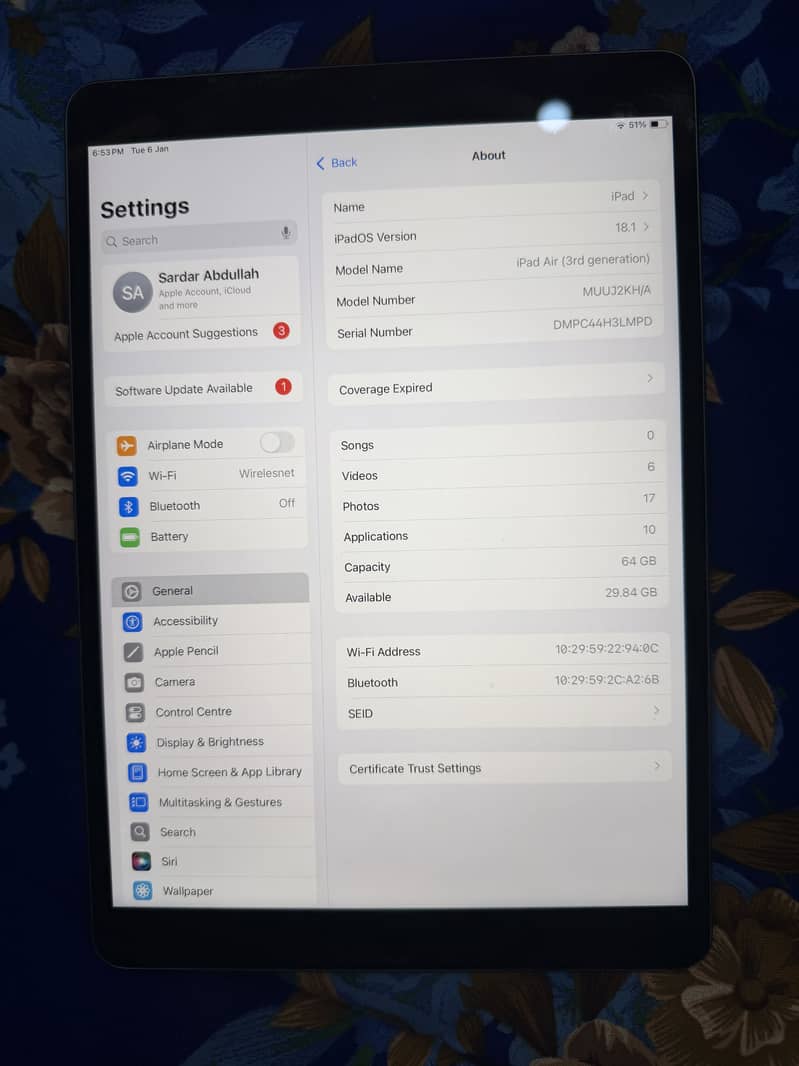 iPad air 3rdgeneration pubg beast exchange possible 2