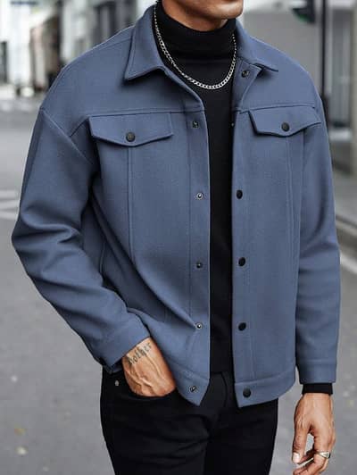 Mens Button Down Jacket