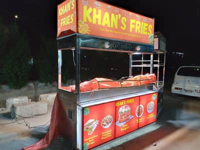 Large size SS counter for sale for fastfood , fries , chinese