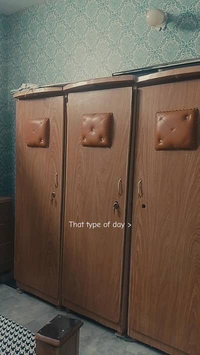 Bed wardrobe dressing table