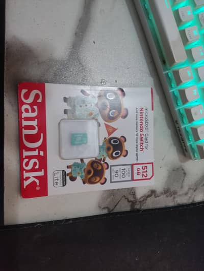 microSDXC card for Nintendo switch, 512 GB