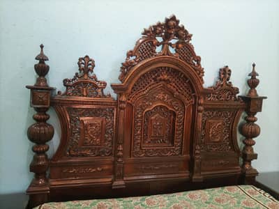 Chinioti bed and dressing table