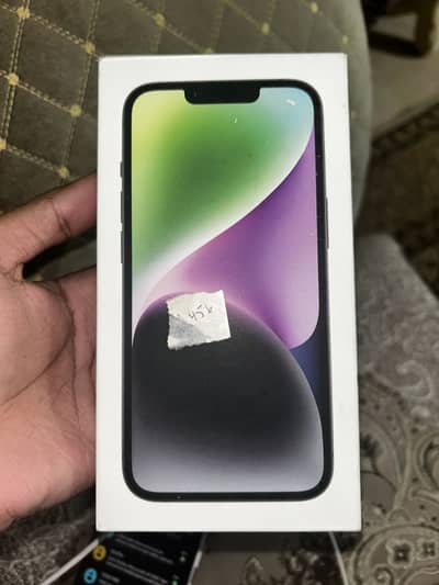 Iphone 14 JV with box 128gb