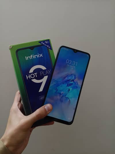 INFINIX HOT 9 PLAY 10 BY 10 WITH BOX