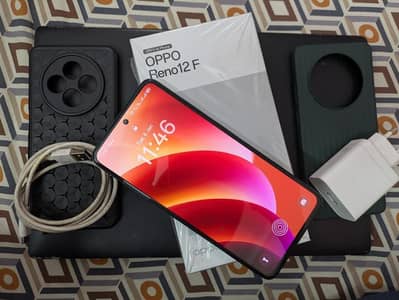 Oppo Reno 12F With Box and Accessories ( 6 Month Warranty)