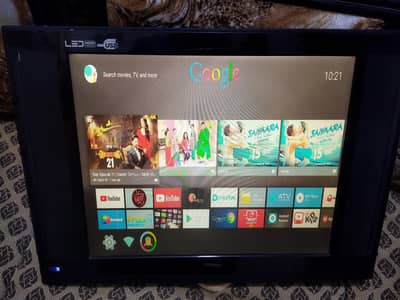 smart led 24 inch YouTube working with airmouse