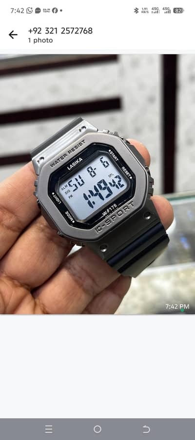 sport watch / brended watch /  new Lasika watch / sport wsshoes