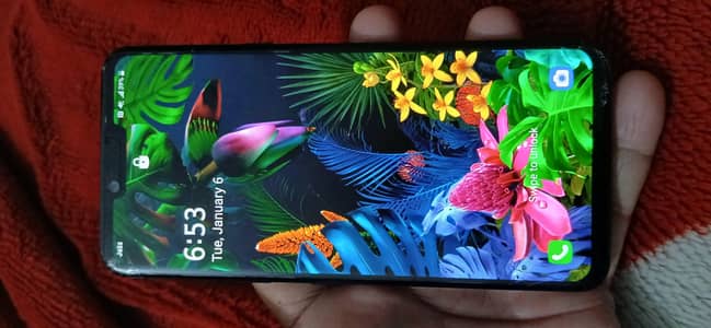 LG G8 thing 6/128 patch aprvd single sim condition pics me dekh ln