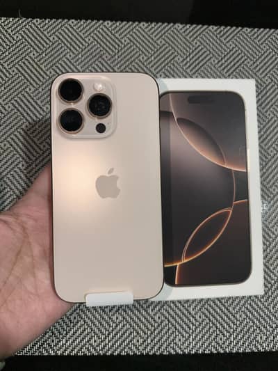 Iphone 16 pro in brand new condition non PTA