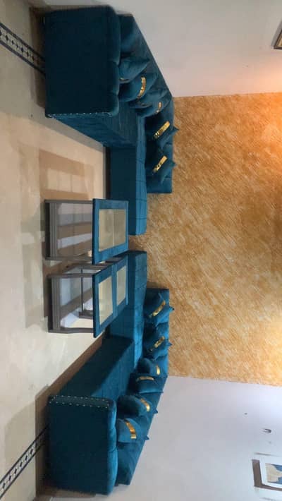 sofa set 12 seater with tables for sale
