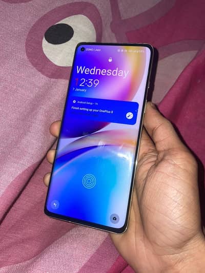 Exchange One Plus 8 Duel Sim PTA fast finger All ok 12/128