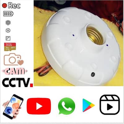 BULB Holder Camera HD 1080P wireless wifi camera, best cameras2026