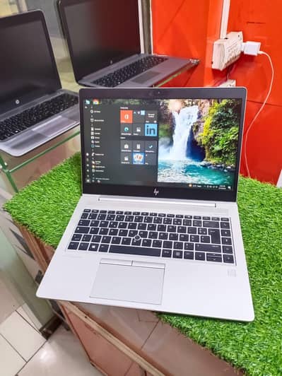 Hp Core i7-8th Gen 8GB RAM 256GB SSD BackLite Keyboard 14 Inch FHD ||