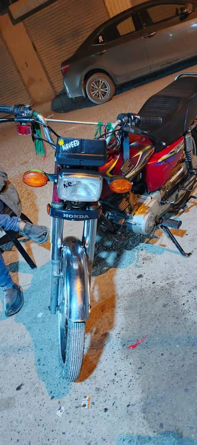 Honda cg 125 2017 model karachi num