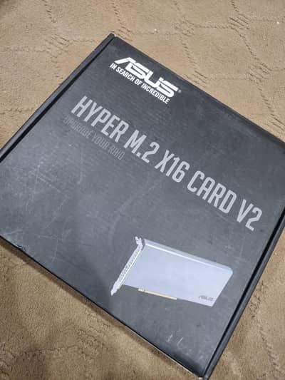 Hyper M. 2 x16 Card V2