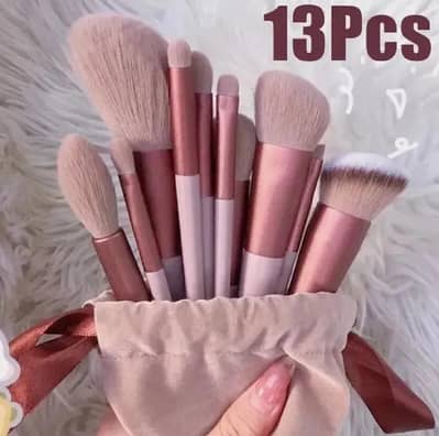 13 PCs makeup brush set