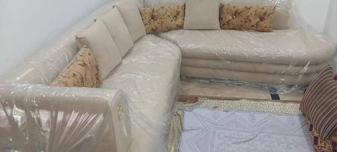 L shaped brand new sofa for sale