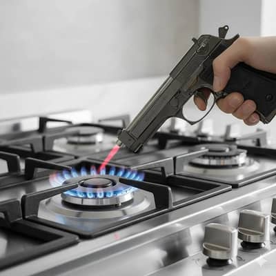 Adds Style And Functionality to The Kitchen gas Lighter